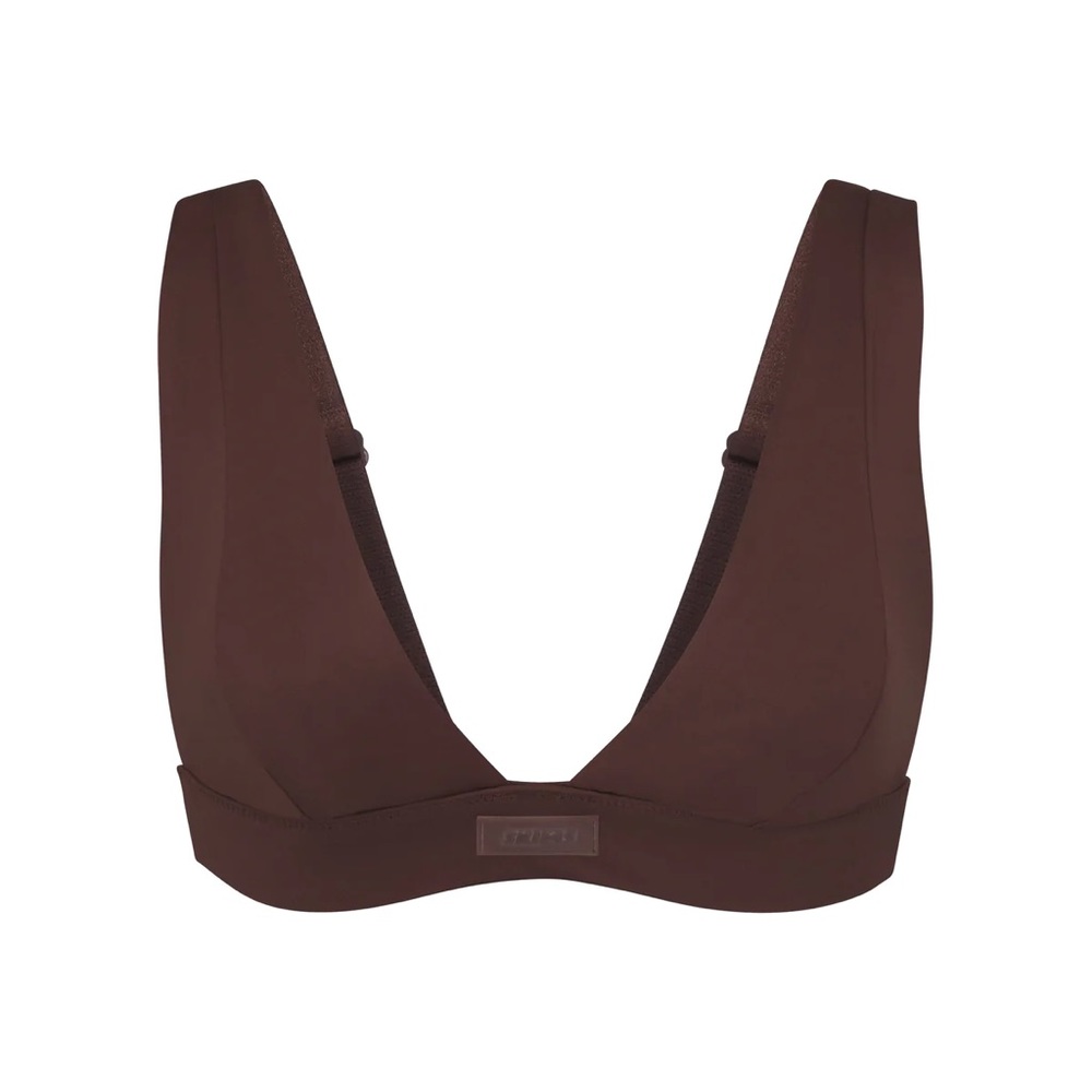 Skims cocoa bikini top